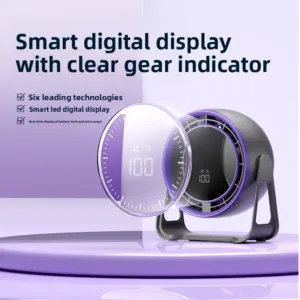 New Desktop Circulating Fan 100-speed USB Charging High-speed Outdoor Wall-mounted Desktop Electric Fan