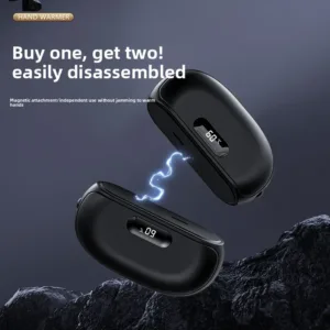 Mini 2-In-1 Magnetic Detachable Hand Warmer Charging Heat Pack Cute Gift For Girlfriend And Best Friend